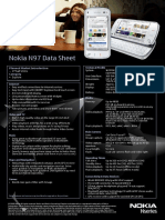 Nokia N97 Data Sheet