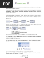 DETERMINAÇÃO DE FÓRMULAS