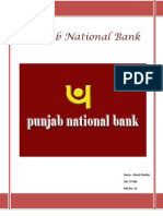 Punjab National Bank: Name - Shruti Poddar Std-SY-BBI Roll No - 43