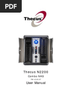 Thecus N2200: User Manual