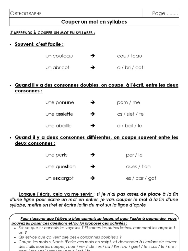 Adindaaa Couper Les Mots En Fin De Ligne