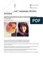 'Hijab Appeal' Campaign Divides Sweden