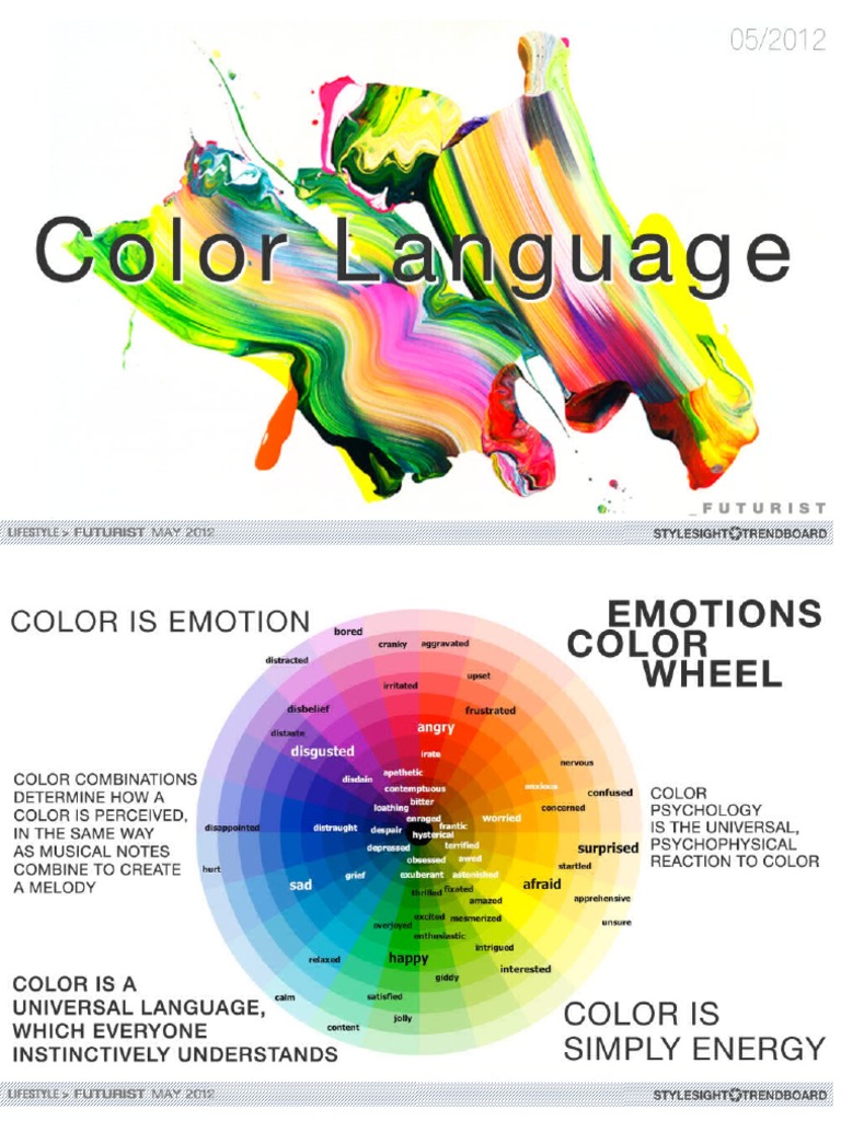 Color Language | PDF | Color | Dye