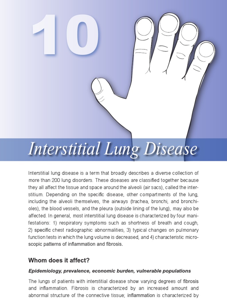 Chapter 10 Interstitial Lung Disease | PDF | Lung | Clinical Medicine