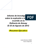 Resumen Ejecutivo Investigacion Accidente de Amuay (COENER)