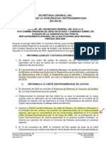 Comisión AD HOC Para el Replanteamiento Integral de la Institucionalidad Regional (Informe, 2006)