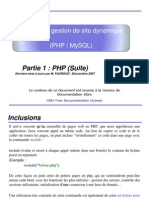 Utilisation PHP Avancee