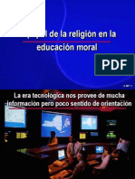 13-El Papel de La Religion en La Educacion Moral