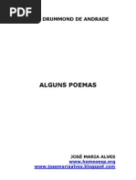 Carlos Drummond de Andrade - Alguns Poemas