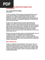A Importancia Da Agua