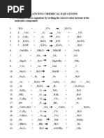 Balancing Chemical Equations PDF