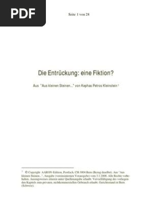 Aus Kleinen Steinen Entrueckung Aktuell Pdf Pdf