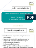 Gestion Conocimiento (05 Set 07)