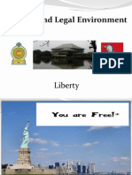 Political and Legal Environment: Liberty