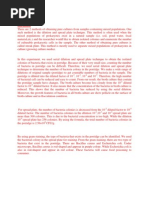 Download Lab Report- Bacteria by dean016026 SN164593179 doc pdf