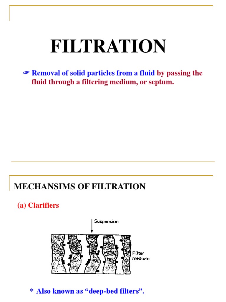 BS 2 Filtration | Download Free PDF | Filtration | Chemistry