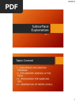 Download Subsurface exploration ppt report by Warren Atienza SN164597626 doc pdf