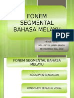Fonem Segmental dalam Bahasa Melayu