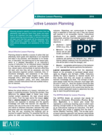 8 TEAL Lesson Planning