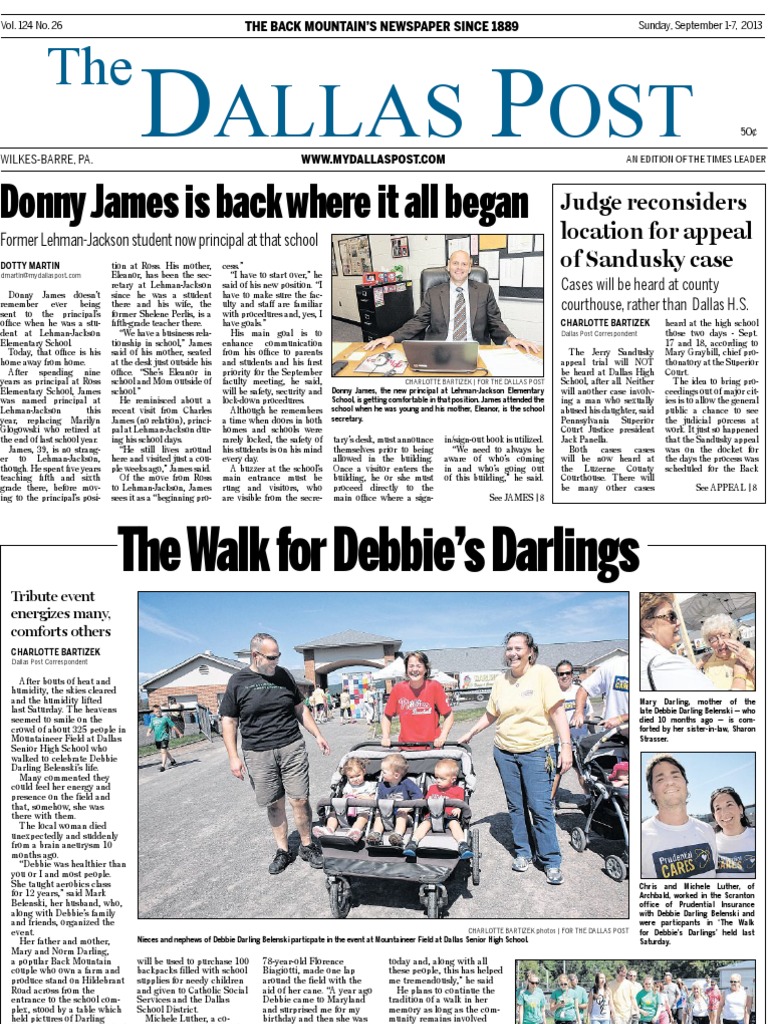 The Dallas Post 09-01-2013 | PDF | Wilkes Barre | Toyota