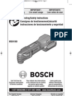 Bosch Multi-X Oscillating Tool