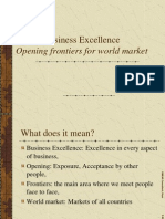 Business Excellence Lecture