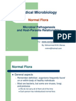 7313515 Normal Flora Microbial Pa Tho Genesis and Host Parasite Relationship