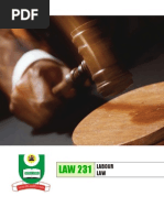 INDUSTRIAL LAW IN NIGERIA