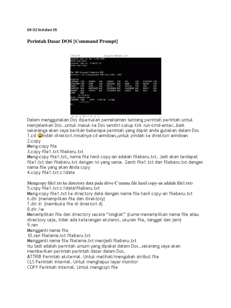 DK 02 Instalasi OS | PDF | Komputer