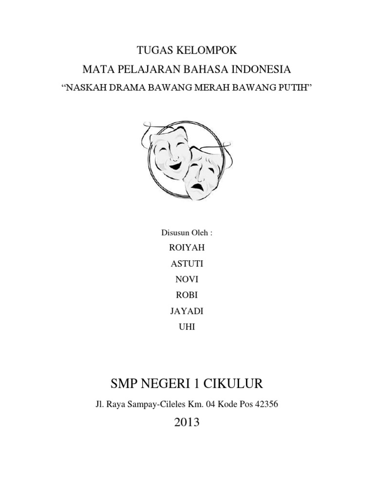 Naskah Bawang Merah Bawang Putih