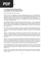 Download Open Letter Peking University on Behalf of Professor Xia Yeliang by Thomas Cushman SN164623135 doc pdf