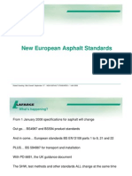 New European Asphalt Standards - Presentation