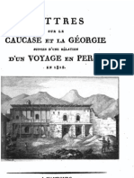 Lettres Sur Le Caucase Et La Géorgie PDF