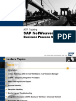 ATP Training SAP NetWeaver TM Business Process Management