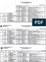 JADWAL UJIAN SEMESTER GENAP TAHUN AKADEMIK 2012/2013 FAKULTAS TEKNIK