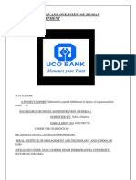 Bank Analysis of and Overview of Human Resource Department