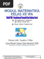 Download Modul 8 Trans Geo Dan Barisan Deret Xii Ipa by suyatno ganteng SN16462867 doc pdf