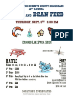 2013 Bean Feed Flyer