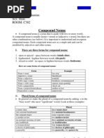 Compound Noun&Adjective