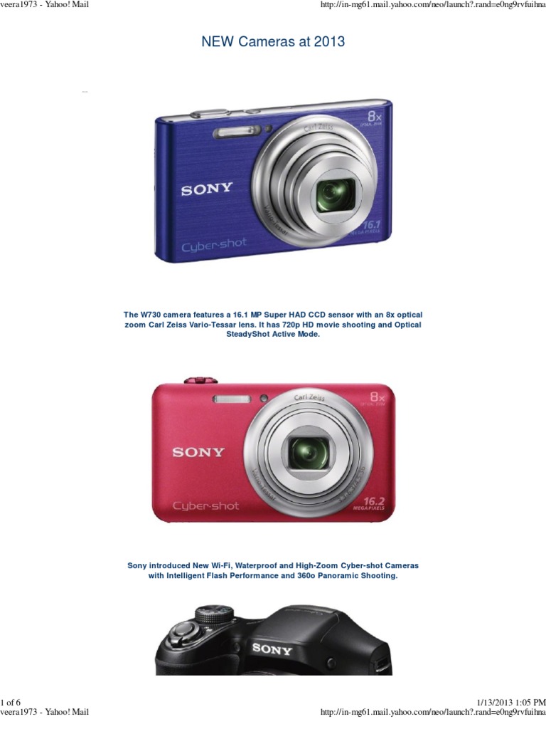 New Cameras | PDF | Camera | Pixel