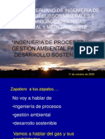 Ingenieria de Procesos y Gestion Ambiental Para El Desarrollo Sostenible