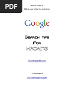 Google Search Tips For Hacking