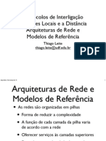 2 - Arquiteturas de Rede e Modelos de Referência