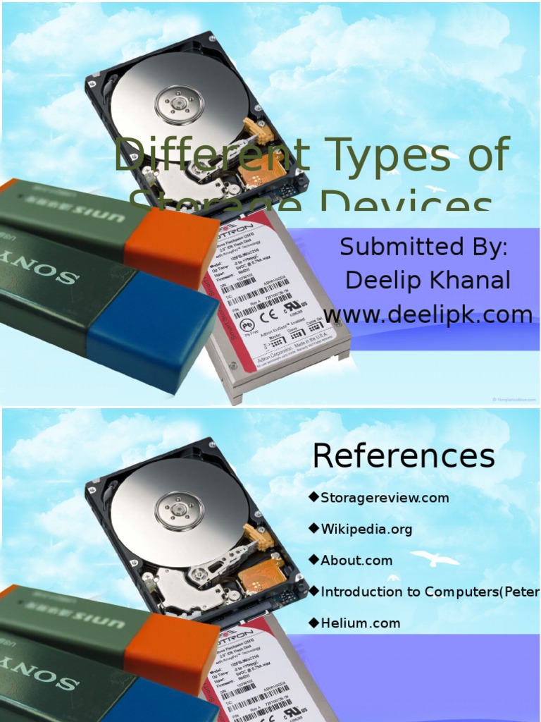Presentation on Different types of Storage Devices Solid State Drive