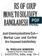 Leaders of Coup Move To Solidify Bangladesh Rule