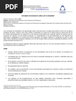 Conceptos evaluación