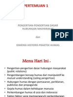 Pertemuan I