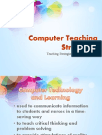 Computer Teaching Strategies