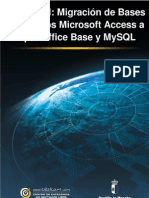 Migración de BBDD Access A Base y MySQL