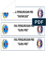 Sisip Tepi Fail Pengurusan Pbs Showcase 2013